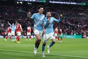 Manchester City Lig Kupası’nı kazandı! Arsenal’in 33 yıllık hasreti devam ediyor