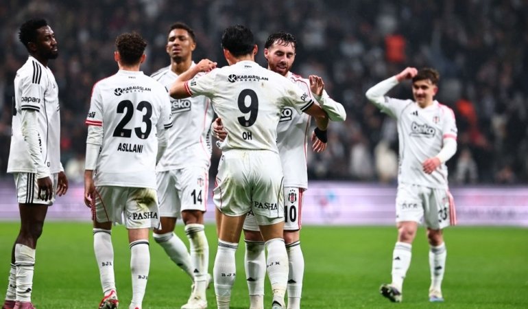 Beşiktaş 5 maçlık hasreti bitirdi: Kasımpaşa'yı 2-1 mağlup etti