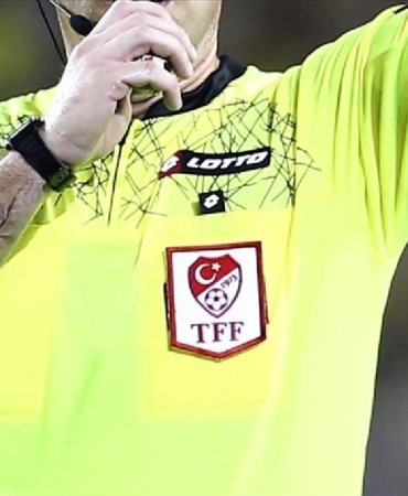 TFF, Trendyol 1. Lig maçlarında görev yapacak hakemleri duyurdu